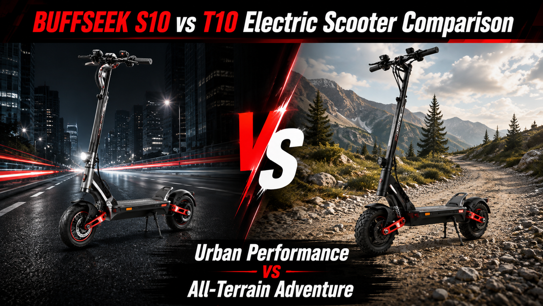 BUFFSEEK S10 vs T10 electric scooter comparison