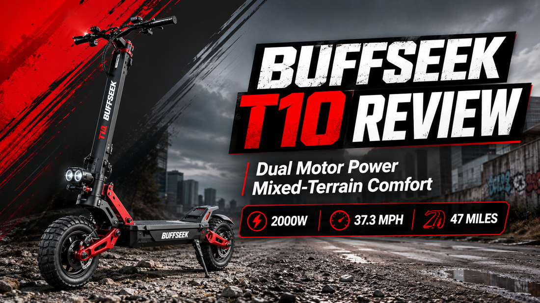 BUFFSEEK T10 dual motor electric scooter review