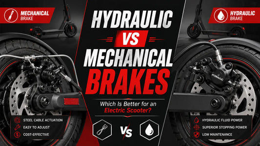 Hydraulic vs Mechanical Brakes for Electric Scooters: Which Is Better?