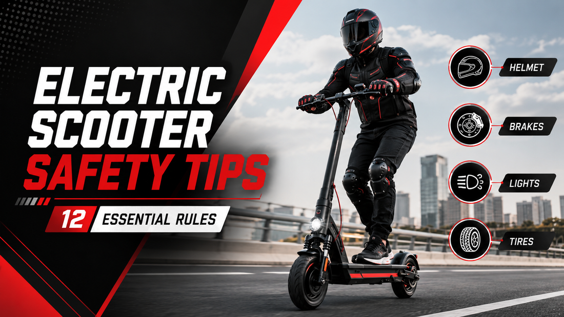Electric Scooter Safety Tips: 12 Essential Rules Every Rider Should Know  Category: Safety Guide