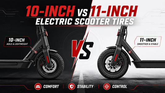 10 inch vs 11 inch electric scooter tires comparison