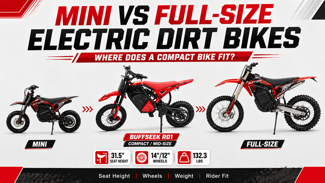 Mini vs Full-Size Electric Dirt Bikes: Where Does a Compact Bike Fit