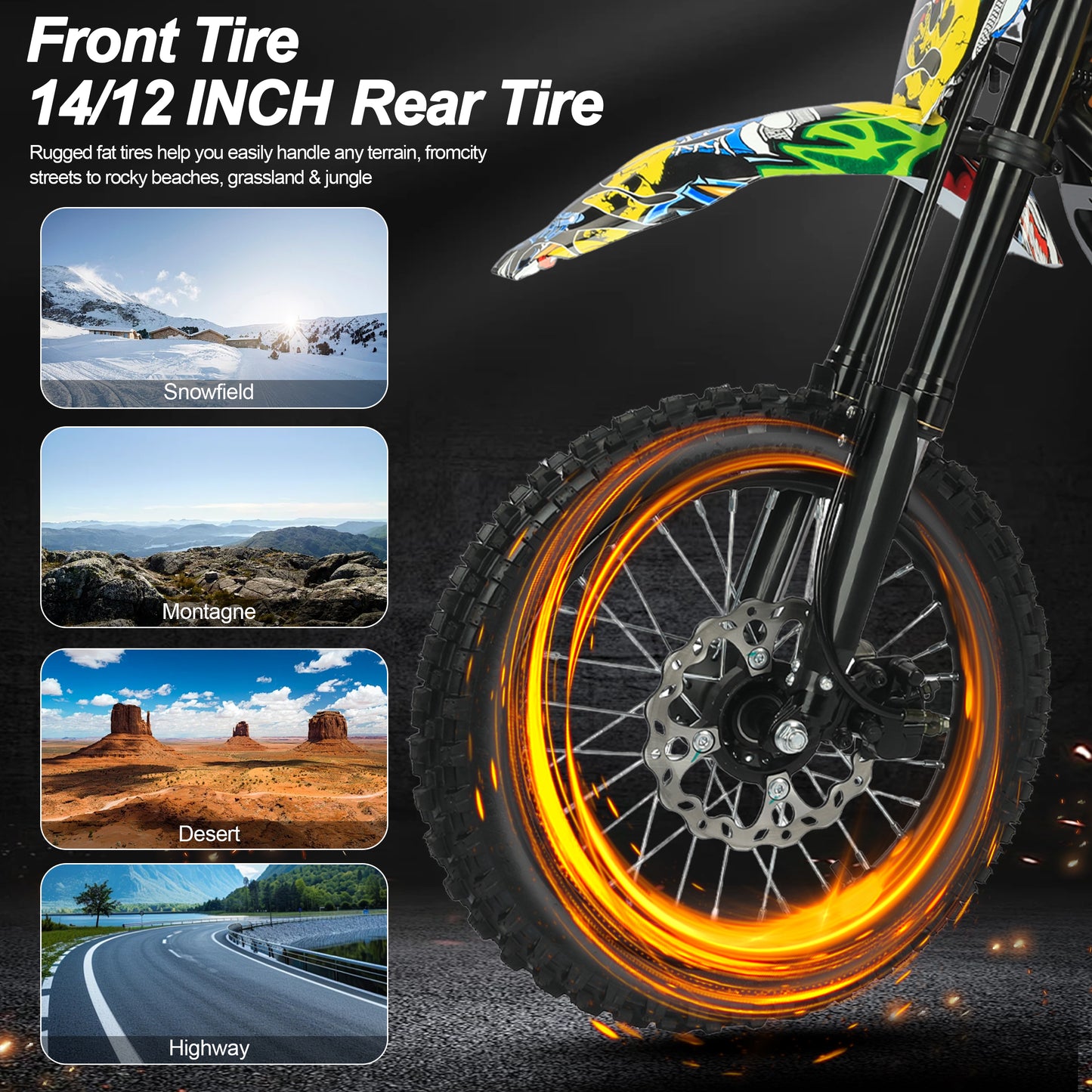 BuffSeek R01 All-Terrain Electric Adventure Bike