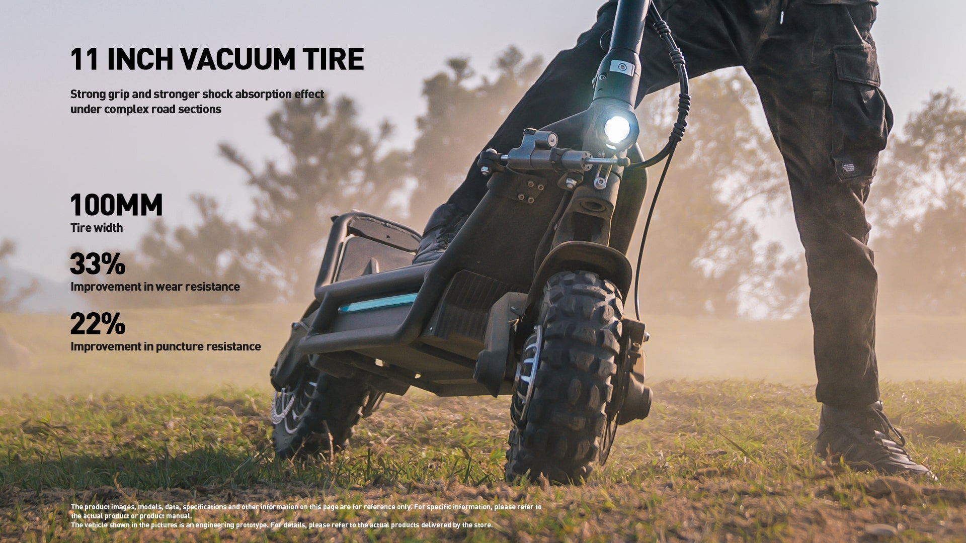 Buffseek E6 electric scooter dimensions and folding size guide