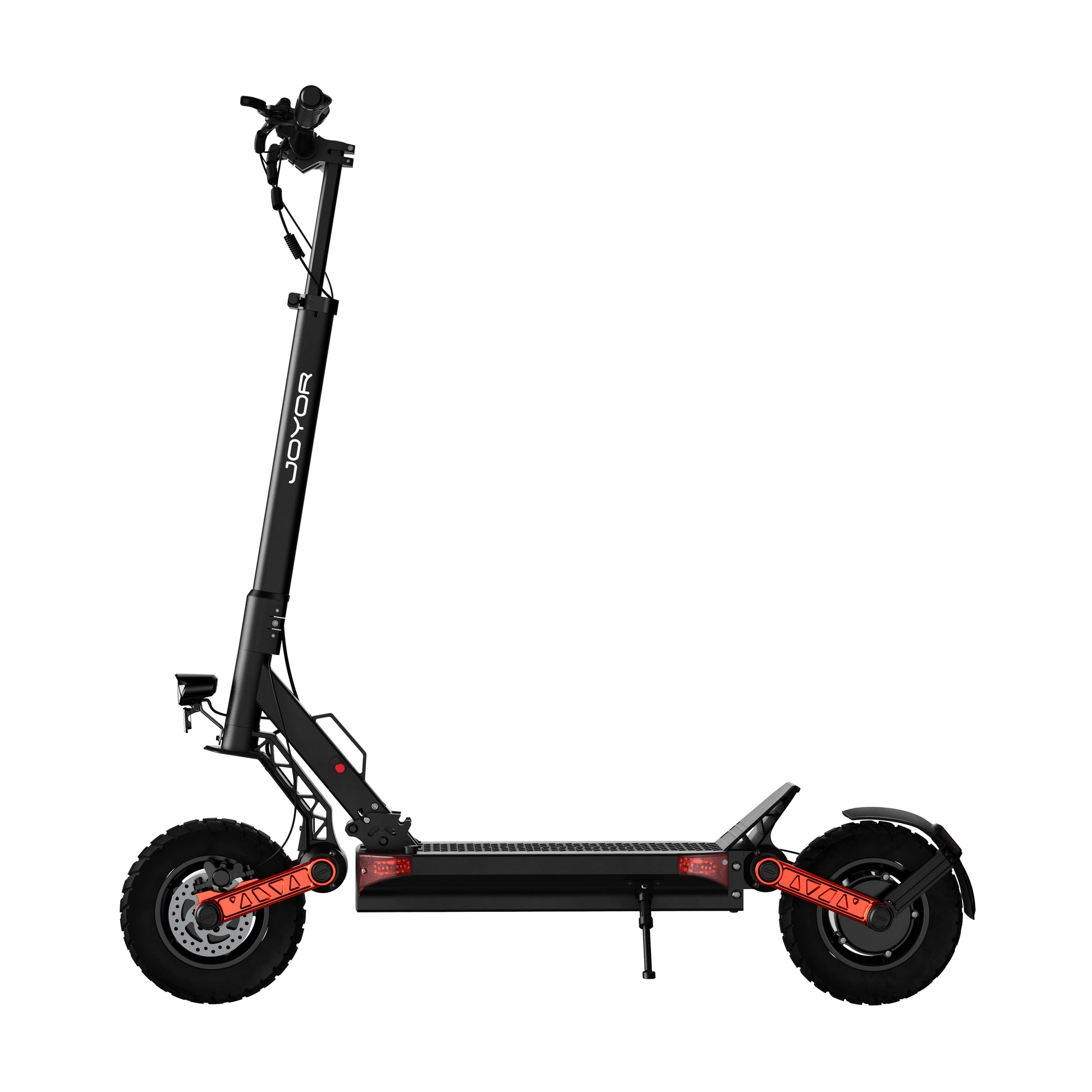 Buffseek S10 dual motor electric scooter shown with folding design and wide performance tires
